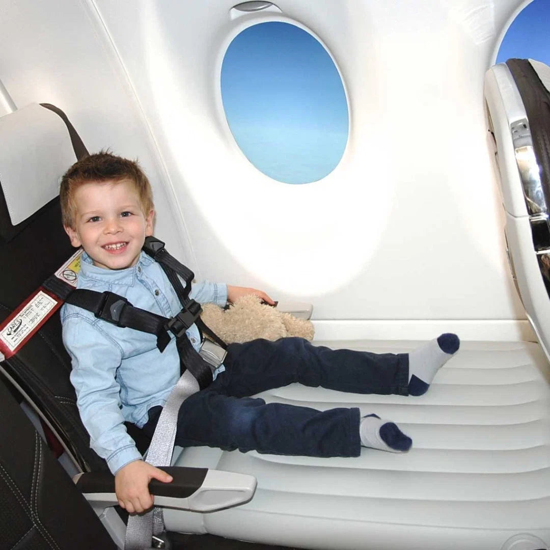 Inflatable Kids Travel Bed Quick-Inflate Includes Carry Bag