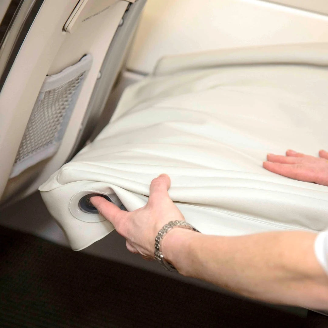 Inflatable Kids Travel Bed Quick-Inflate Includes Carry Bag