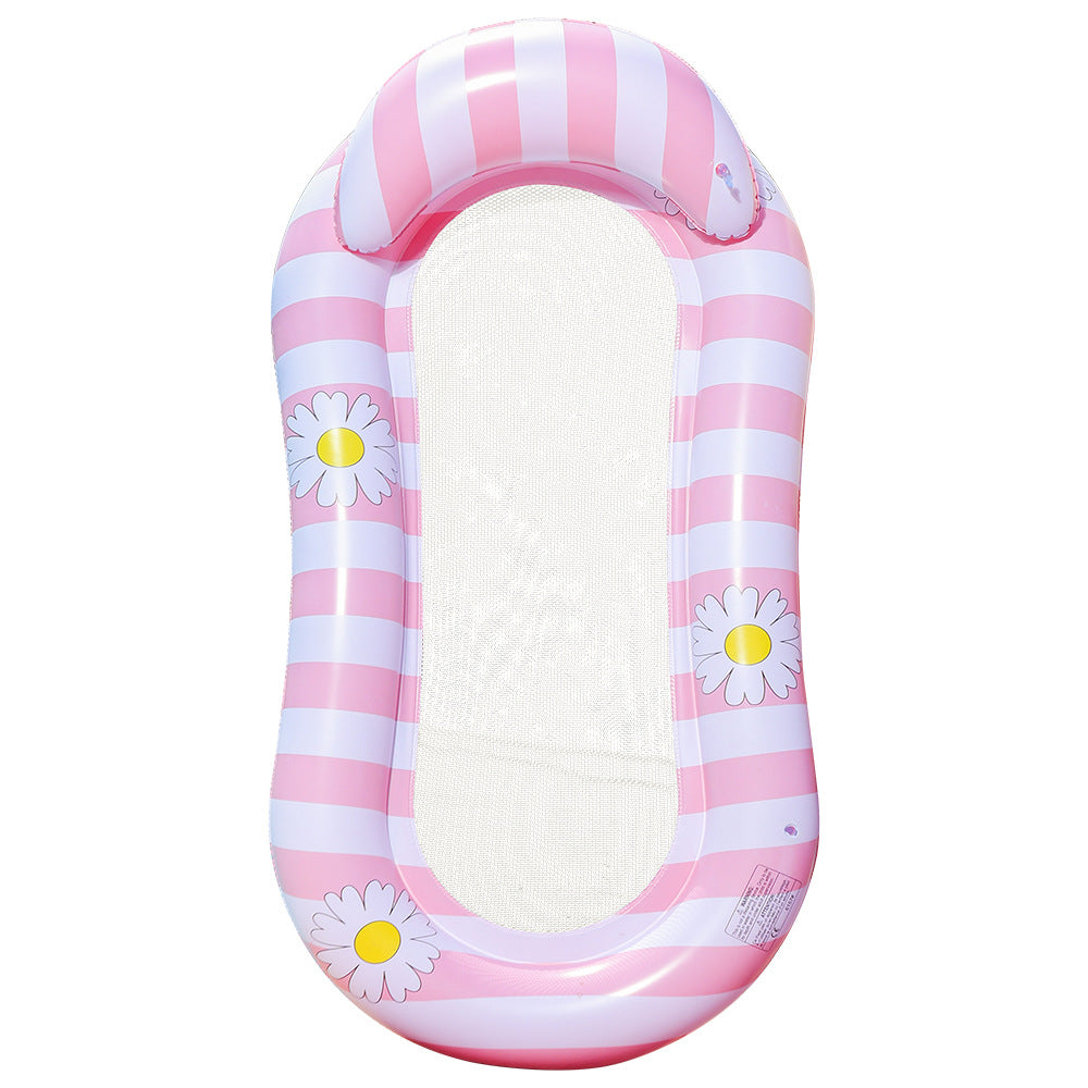 Inflatable Lounge Chair Ergonomic Portable Durable Vinyl