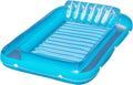 Inflatable Lounge Chair Removable Headrest Dual Cup Holders
