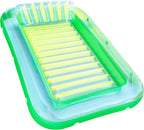 Inflatable Lounge Chair Removable Headrest Dual Cup Holders