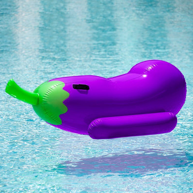 Inflatable Lounger Ergonomic Quick Inflate Integrated Handles
