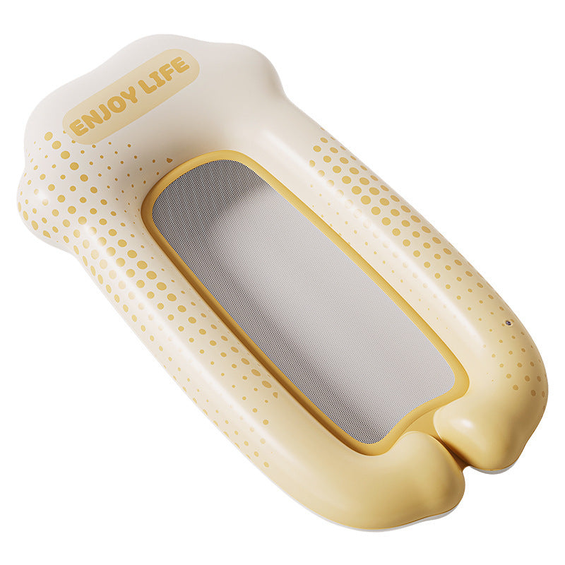 Inflatable Lounger Mesh Surface & Ergonomic Support