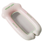 Inflatable Lounger Mesh Surface & Ergonomic Support