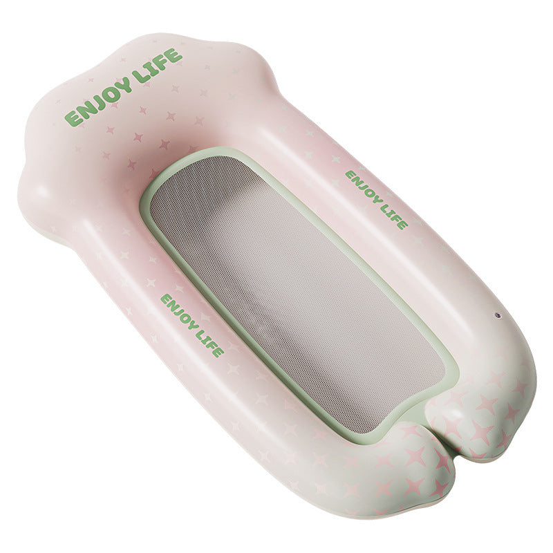 Inflatable Lounger Mesh Surface & Ergonomic Support