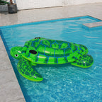 Inflatable Lounger Turtle Ergonomic Quick-Inflate Valves