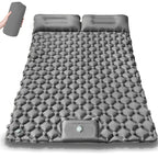 Inflatable Mattress Extra Wide Diamond Grid Dual Valves