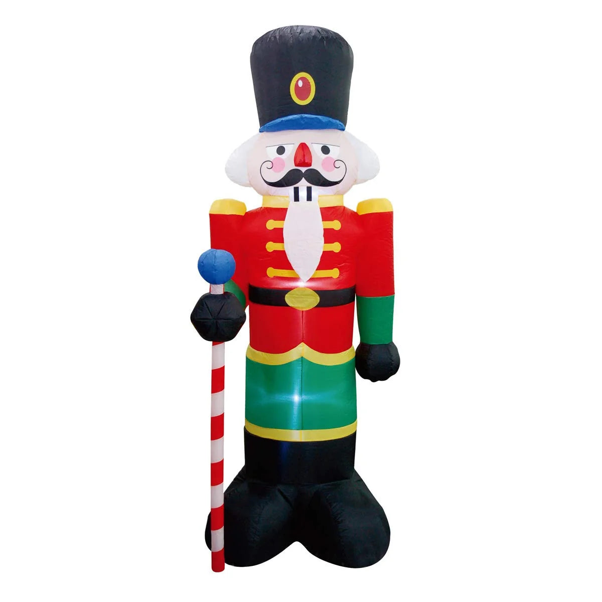 Inflatable Nutcracker LED-Lit & Weather-Resistant