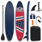 Inflatable Paddle Board 30 Inch Stable Backpack-Portable Quick Inflate