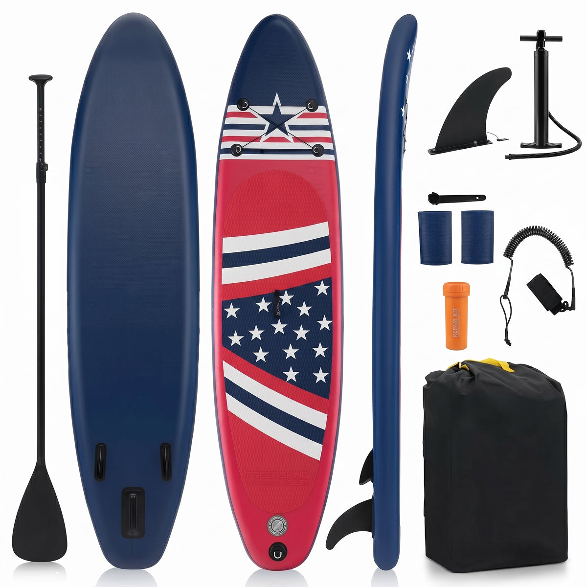 Inflatable Paddle Board 30 Inch Stable Backpack-Portable Quick Inflate