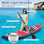 Inflatable Paddle Board 30 Inch Stable Backpack-Portable Quick Inflate