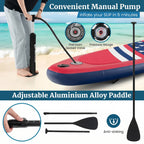 Inflatable Paddle Board 30 Inch Stable Backpack-Portable Quick Inflate