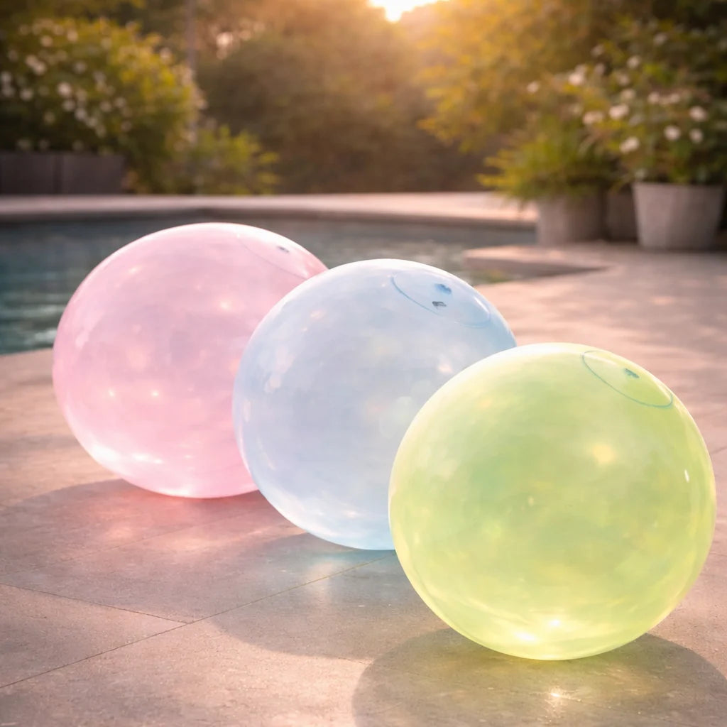 Inflatable Play Ball Self-Sealing & Reusable