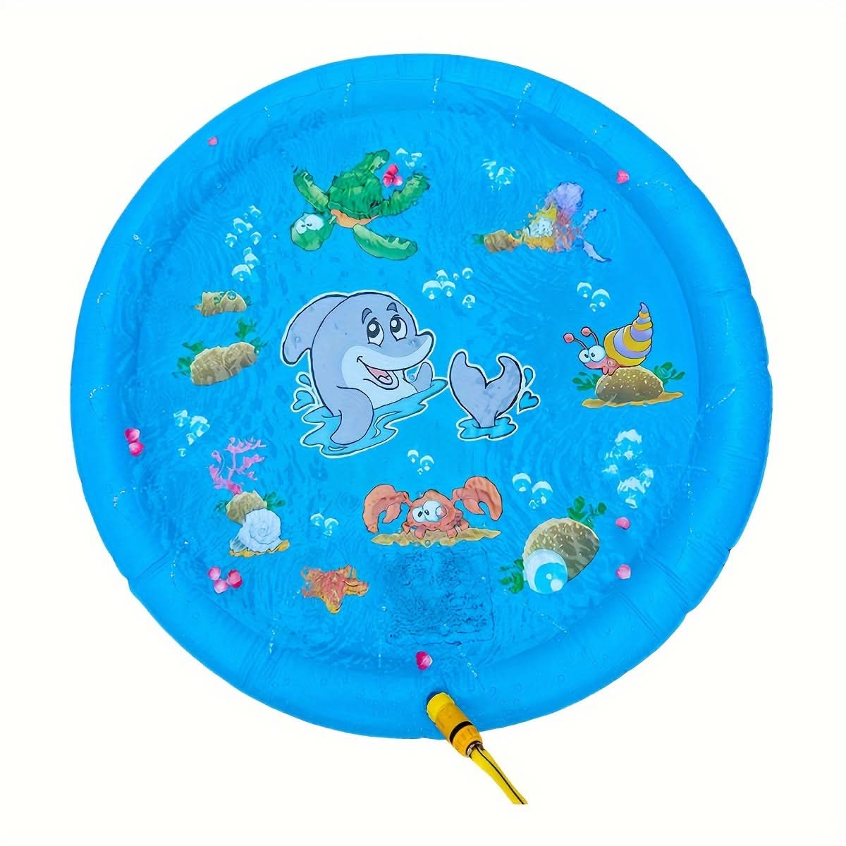 Inflatable Play Mat Integrated Sprinkler PVC