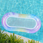Inflatable Pool Lounge Mesh Cooling Ergonomic Support