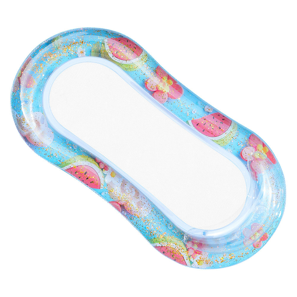 Inflatable Pool Lounge Mesh Cooling Ergonomic Support