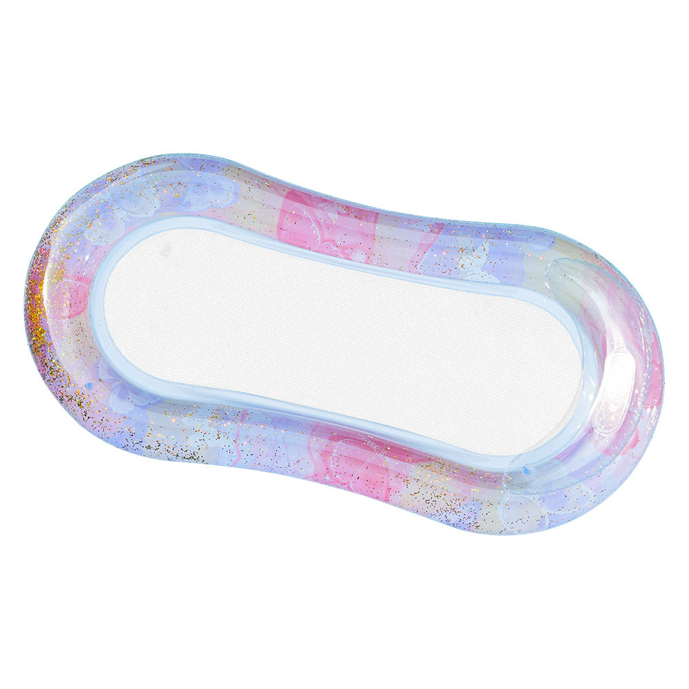Inflatable Pool Lounge Mesh Cooling Ergonomic Support