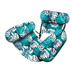 Inflatable Pool Lounger Adjustable Backrest & Headrest