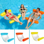 Inflatable Pool Lounger Durable PVC Foldable Neon Colors