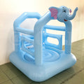 Inflatable Pool Lounger Ergonomic Waterproof PVC Lightweight & Portable