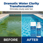 Inflatable Pool Water Cleaner Chlorine-Free Algaecide