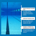 Inflatable Pool Water Cleaner Chlorine-Free Algaecide