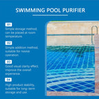 Inflatable Pool Water Cleaner Chlorine-Free Algaecide