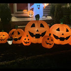 Inflatable Pumpkin Jack-O'-Lantern Weather-Resistant Indoor & Outdoor
