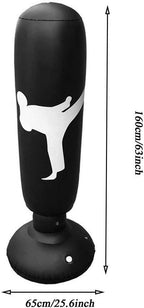 Inflatable Punching Bag Water Fill Base Adjustable Height