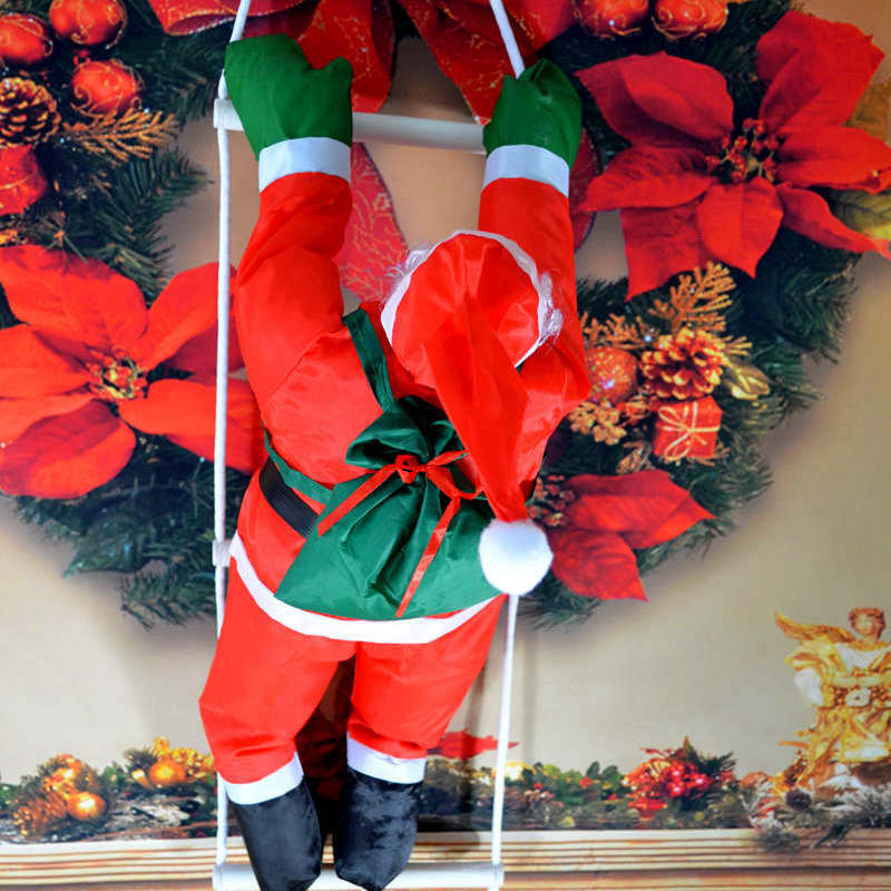 Inflatable Santa Blower Included Climbing Rope