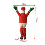Inflatable Santa Claus Movable Arms Weather-Resistant