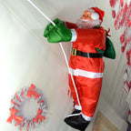 Inflatable Santa Claus Weather-Resistant LED-Lit Built-In Pump