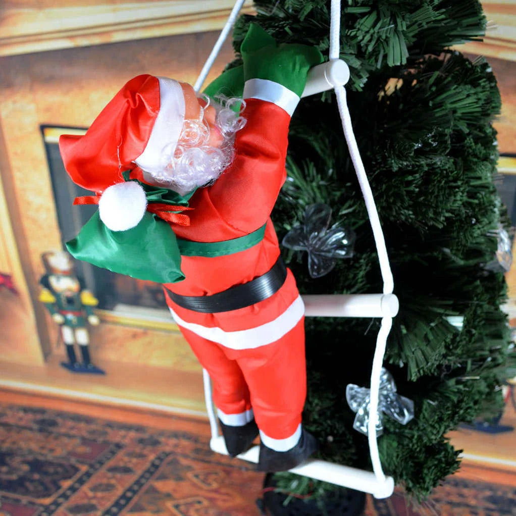 Inflatable Santa Claus Weather-Resistant LED-Lit Built-In Pump