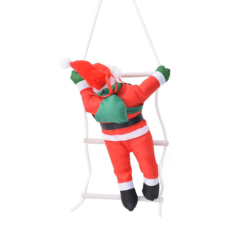 Inflatable Santa Claus Weather-Resistant LED-Lit Built-In Pump