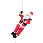 Inflatable Santa Climbing Ladder LED Lights & Weatherproof