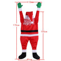 Inflatable Santa Costume Built-In Pump Attached Hat & Belt