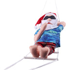 Inflatable Santa Decoration Quick Inflate & Weather-Resistant Hammock Design