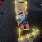 Inflatable Santa Decoration Quick Inflate & Weather-Resistant Hammock Design