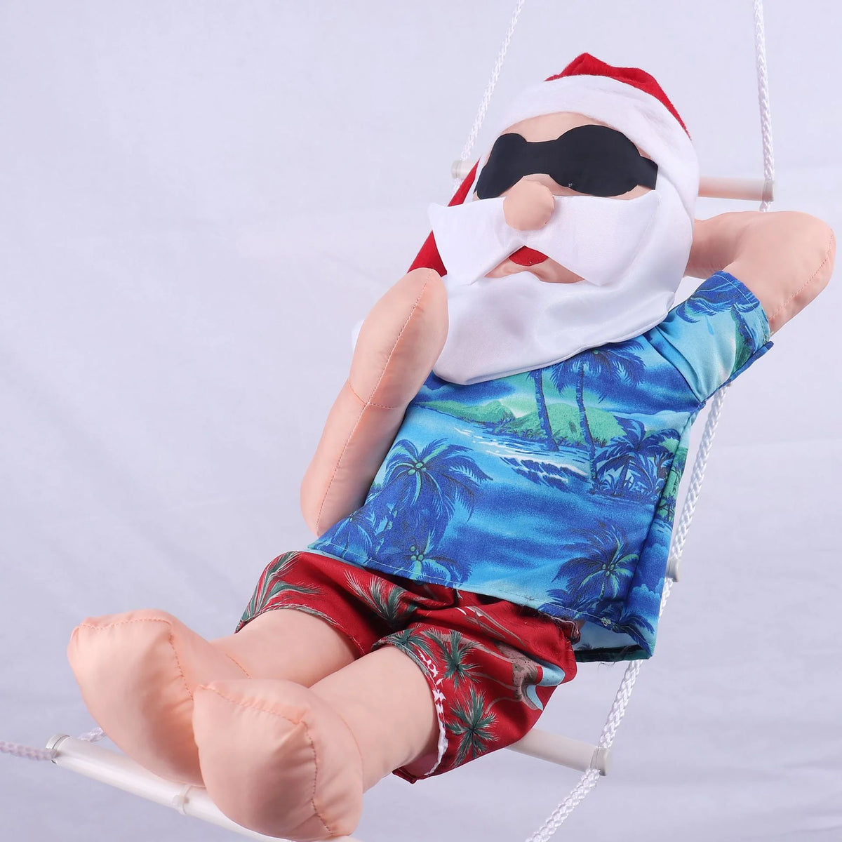 Inflatable Santa Decoration Quick-Inflate Weather-Resistant Stable Stand