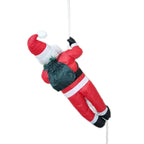 Inflatable Santa Ladder Design LED Lights Weatherproof