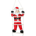 Inflatable Santa Ladder Design LED Lights Weatherproof