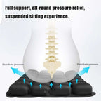 Inflatable Seat Cushion Adjustable Firmness Pressure Relief