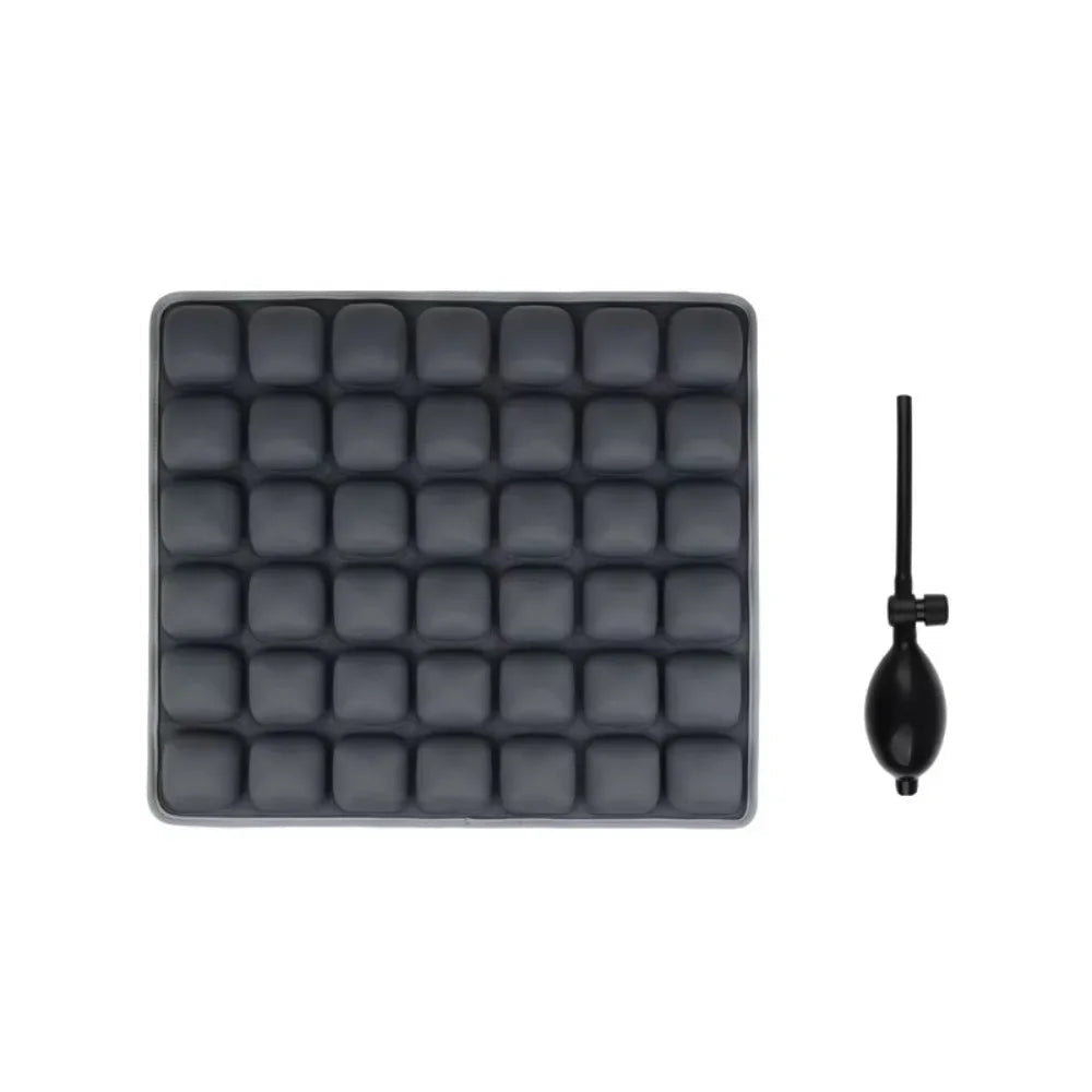 Inflatable Seat Cushion Adjustable Firmness Pressure Relief