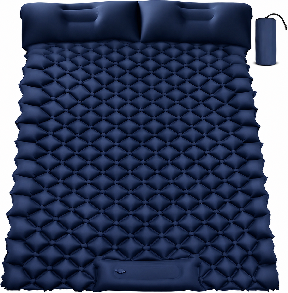 Inflatable Sleeping Pad Double Ultralight 40D Nylon