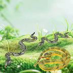 Inflatable Snake Realistic Design Heat-Sealed Vinyl