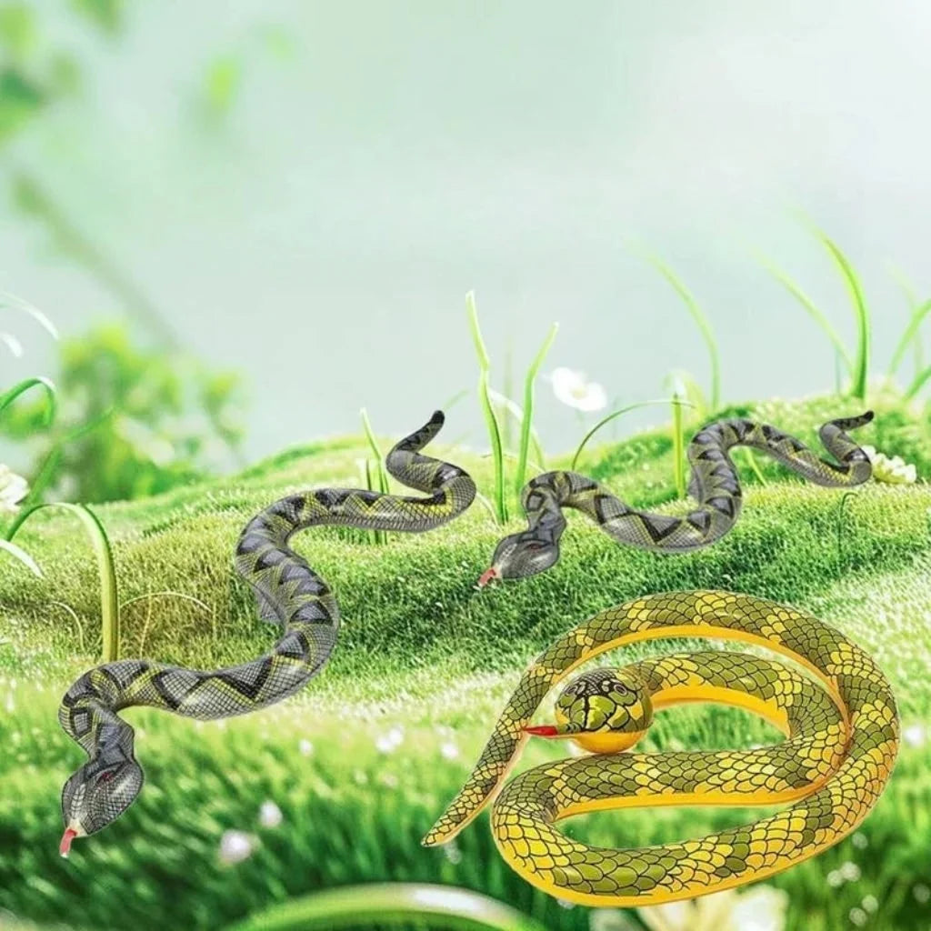 Inflatable Snake Realistic Design Heat-Sealed Vinyl