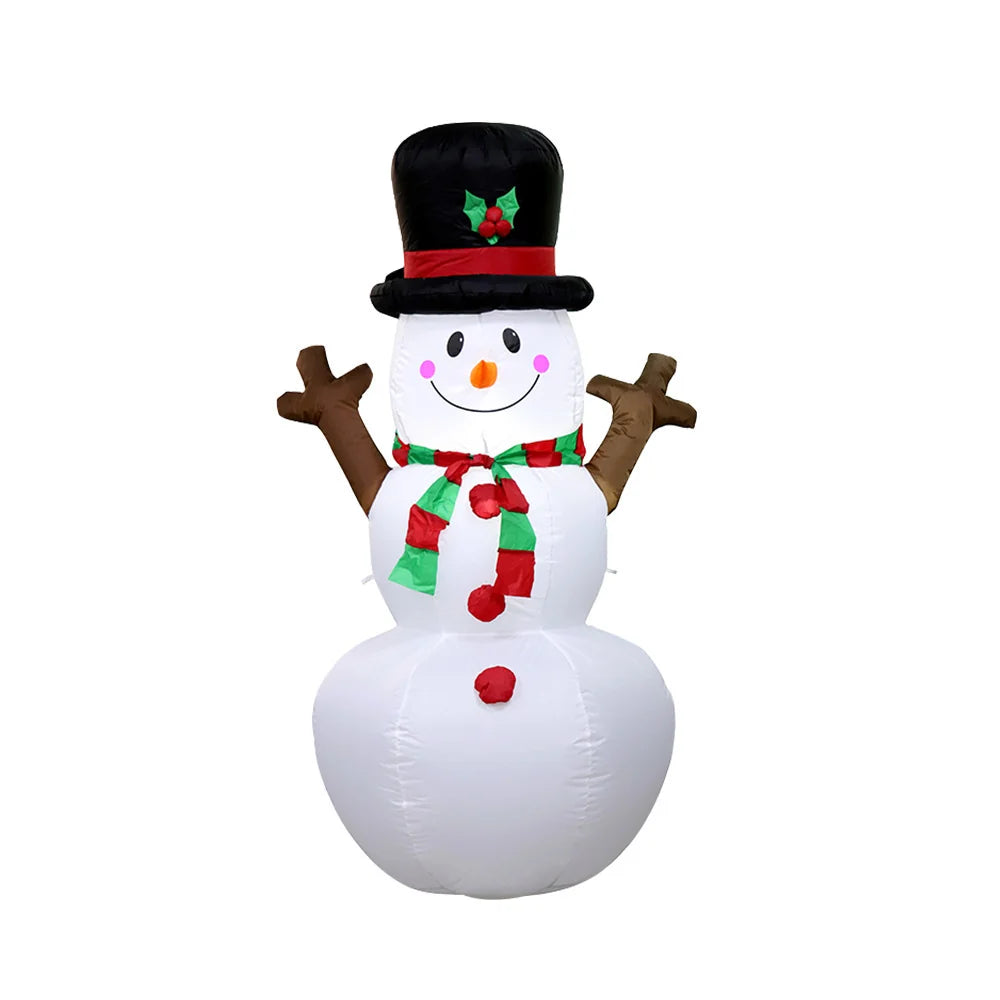 Inflatable Snowman Quick Inflate Weatherproof Indoor & Outdoor