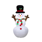 Inflatable Snowman Quick-Inflate Weatherproof Indoor & Outdoor