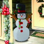 Inflatable Snowman Quick-Inflate Weatherproof Indoor & Outdoor