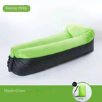 Inflatable Sofa No-Pump Ripstop Polyester Ergonomic Headrest